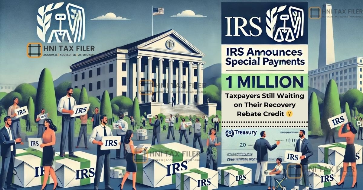 IRS to Auto-Deposit $1,400 Stimulus Payments to  One Million Taxpayers—Check Your Eligibility Now!
